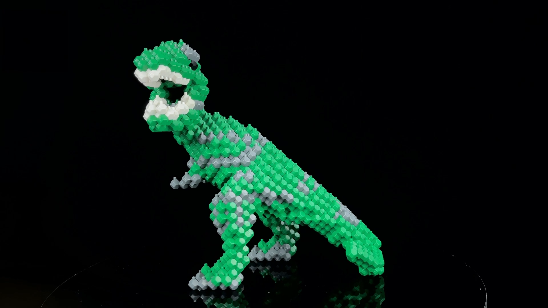 Amazon.com: KADELE Fun Dinosaur Building Set 421PCS, Green T-Rex
